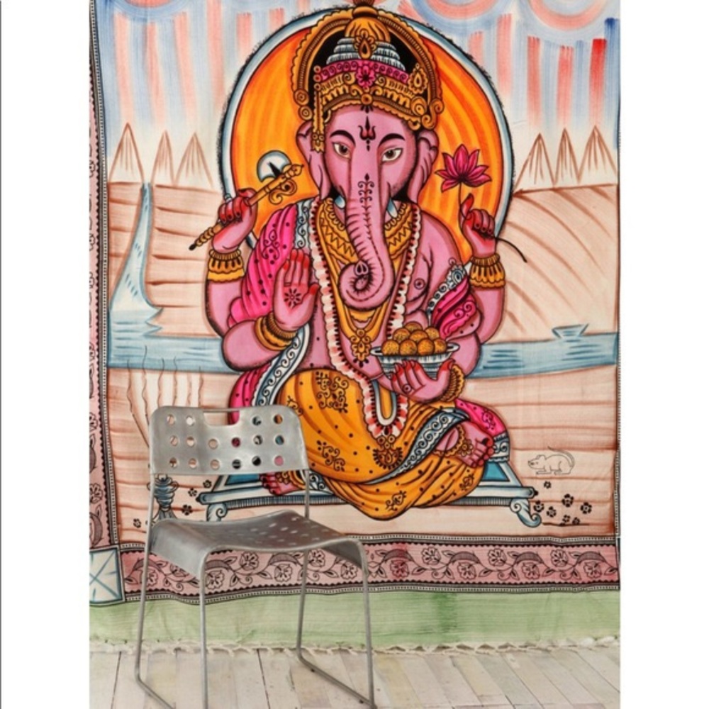Lord Ganesh Urban Outfitters Wall Tapestry